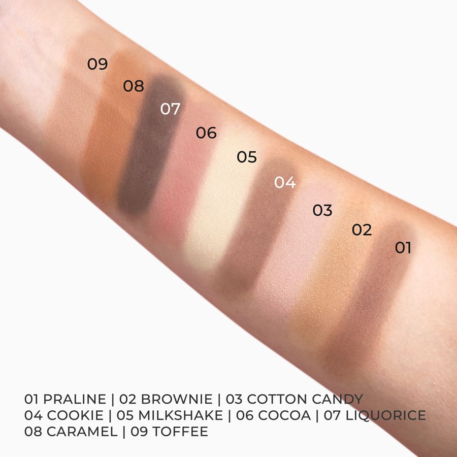 Rybella Sweety Nude Touch – Eyeshadow Palette – foto ufficiale 2