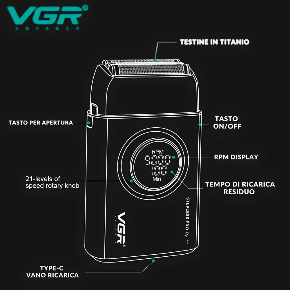 VGR Shaver V-378