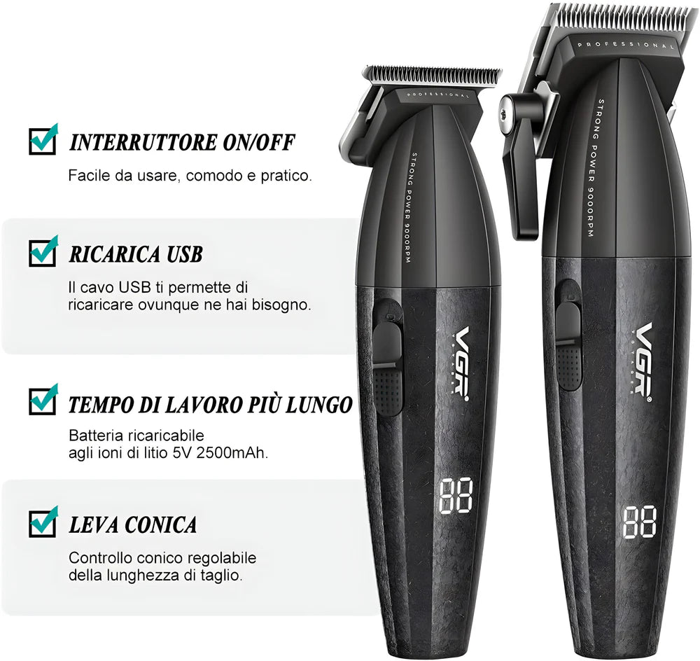 VGR COMBO: Clipper + Trimmer VGR V-640
