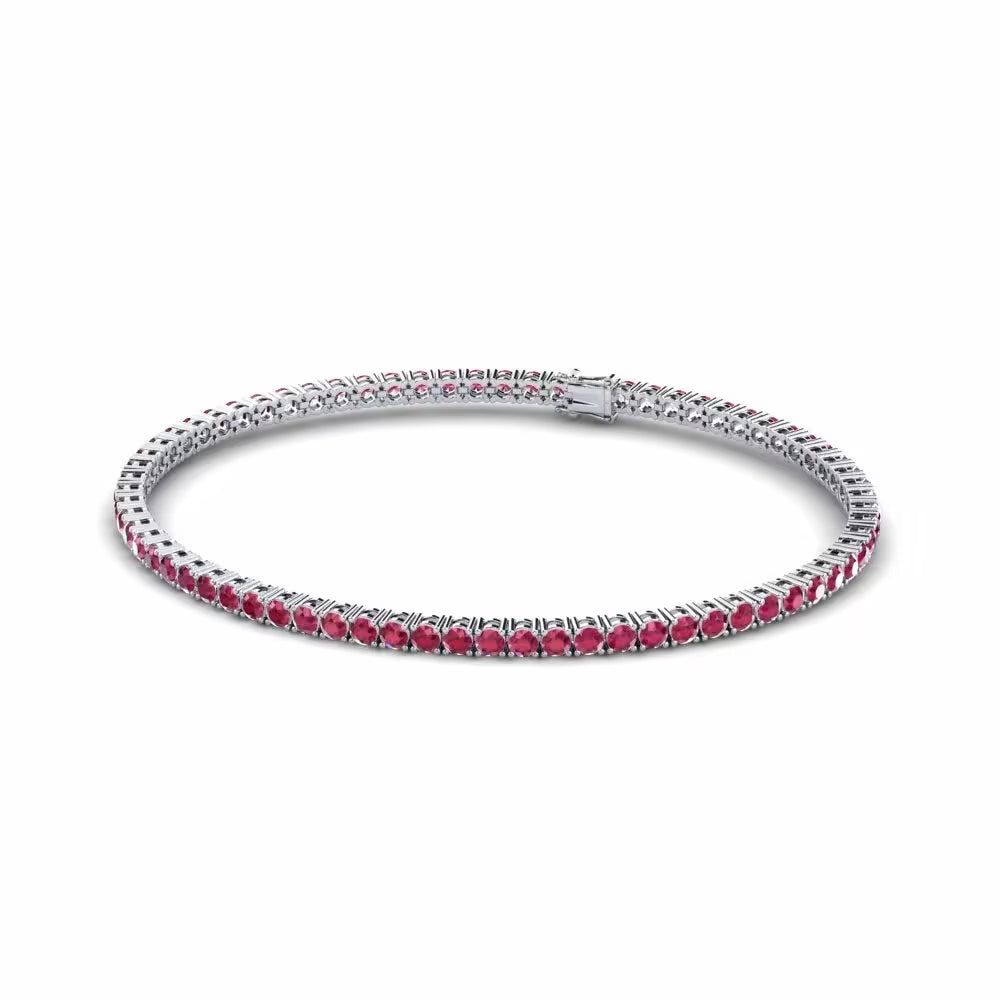 Bracciale Tennis in argento puro e Zircone di prima scelta