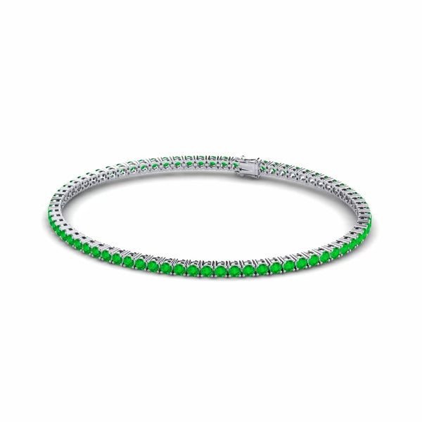 Bracciale Tennis in argento puro e Zircone di prima scelta