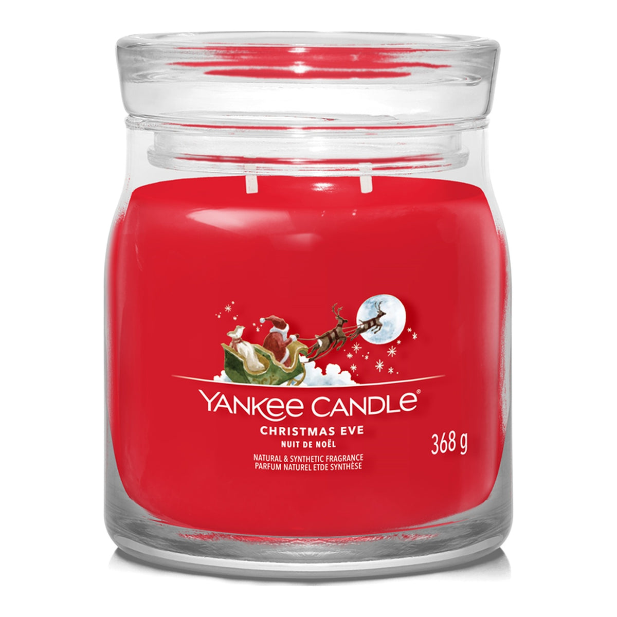 Yankee Candle Christmas Eve – Candela Profumata Giara Media Signature 368 g
