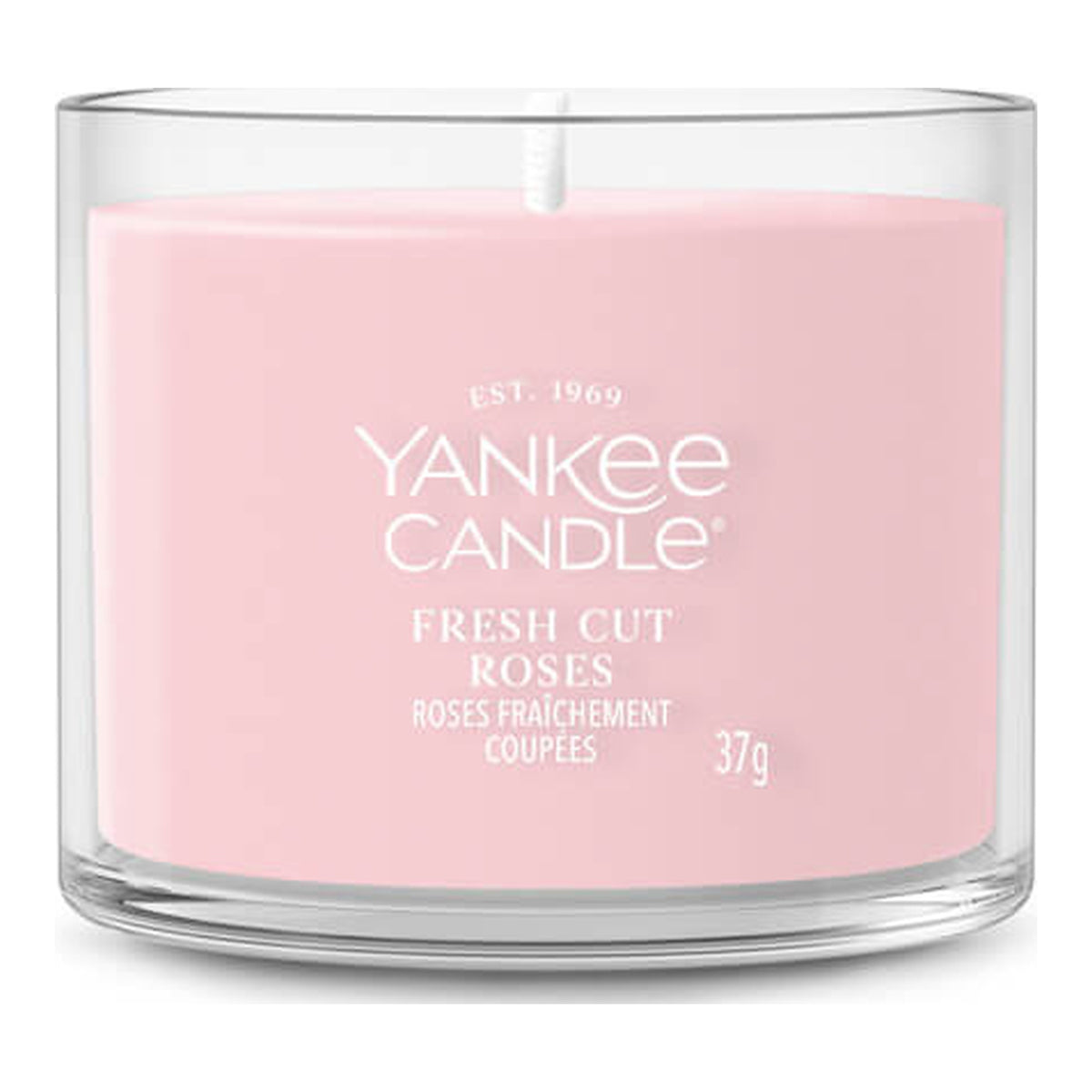Yankee Candle Fresh Cut Roses – Candela Profumata Mini Votiva in Vetro 37 g