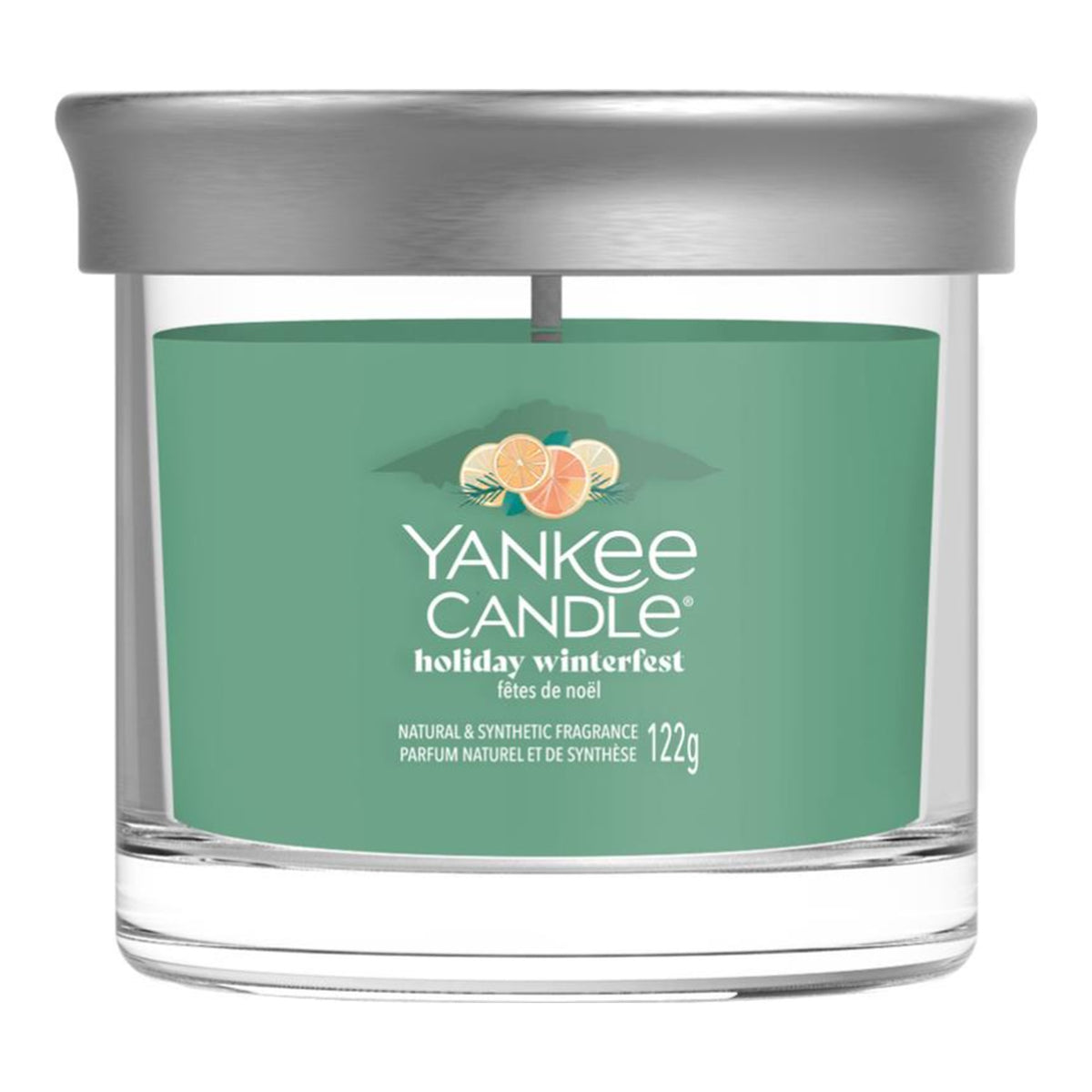 Yankee Candle Holiday Winterfest – Candela Profumata Tumbler Piccolo Signature 122 g