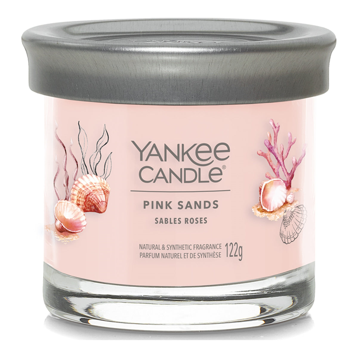 Yankee Candle Pink Sands – Candela Profumata Tumbler Piccolo Signature 122 g