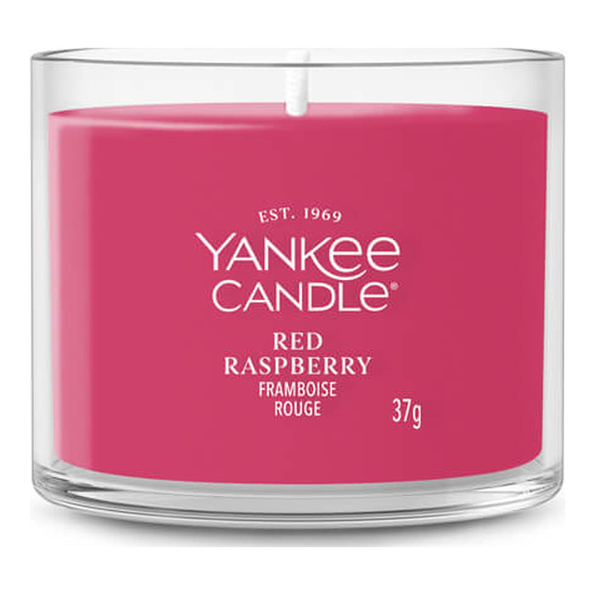 Yankee Candle Red Raspberry – Candela Profumata Mini Votiva in Vetro 37 g