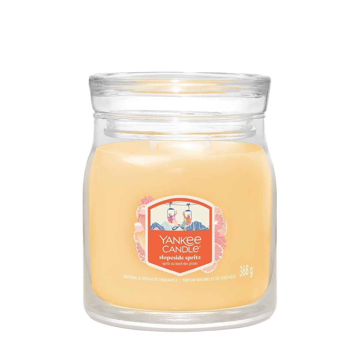 Yankee Candle Slopeside Spritz candela profumata 368 g