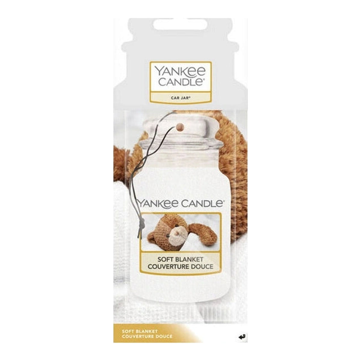 Yankee Candle Soft Blanket Car Jar Paper – Profumatore Auto in Cartoncino