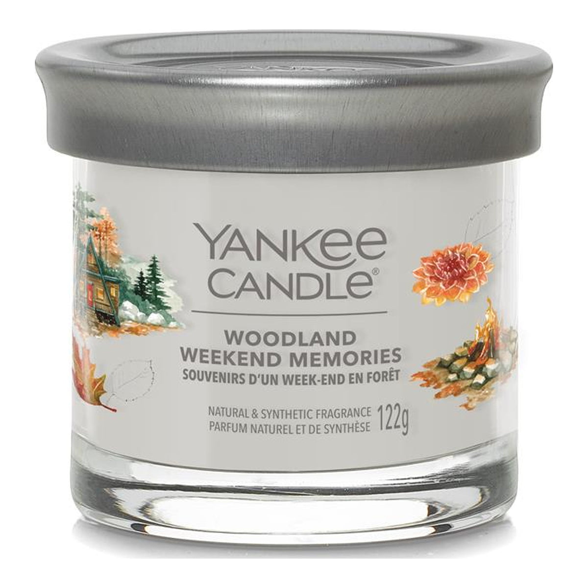 Yankee Candle Woodland Weekend – Candela Profumata Tumbler Piccolo Signature 122 g