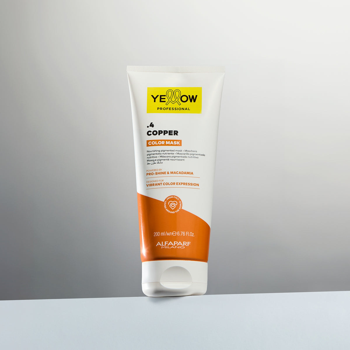 Yellow Professional Color Care Color Mask – Maschera Colorante Nutriente e Ravvivante 200 ml, .4 COPPER, immagine ufficiale 2