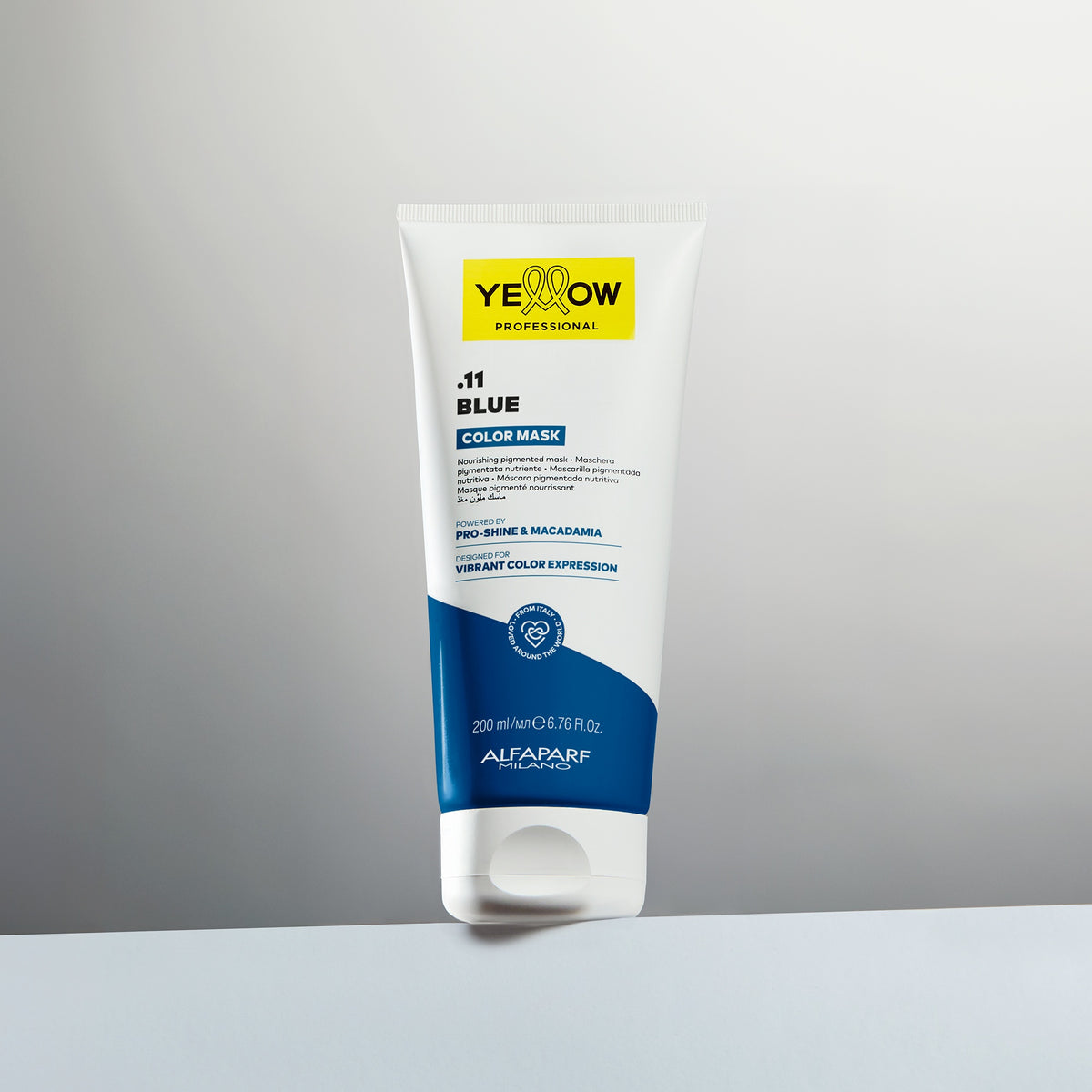 Yellow Professional Color Care Color Mask – Maschera Colorante Nutriente e Ravvivante 200 ml, .11 BLUE, immagine ufficiale 2