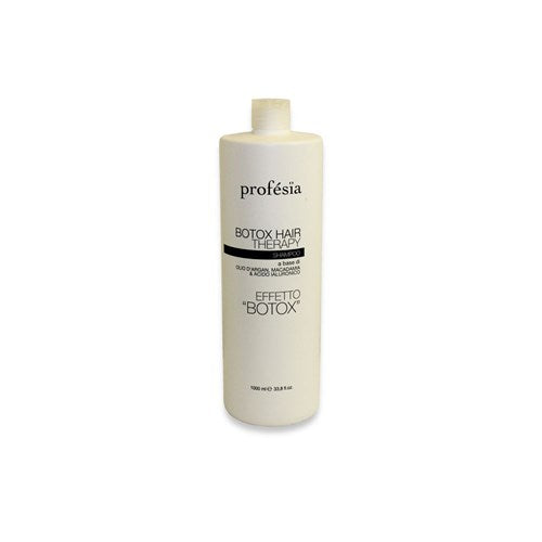 Profesia - Botox Hair Therapy Shampoo - Trattamento per Capelli Rovinati e Danneggiati - Con Macadamia, Olio di Argan e Acido Ialuronico - Azione Ricostituente e Rimpolpante- 1000 ml
