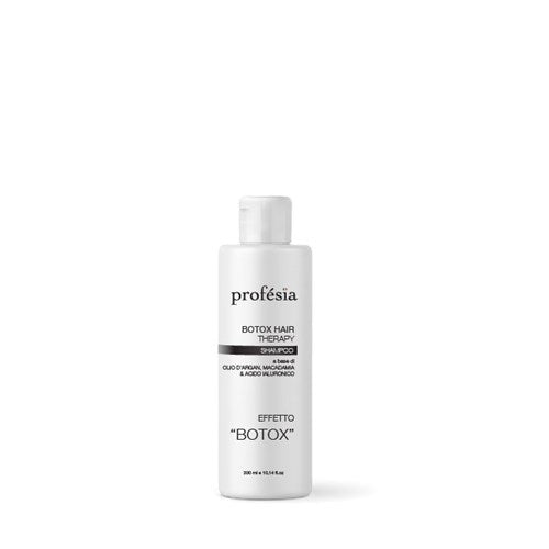 Profésia Botox Hair Therapy Shampoo - Trattamento per Capelli Rovinati e Danneggiati - Con Macadamia, Olio di Argan e Acido Ialuronico - Azione Ricostituente e Rimpolpante - 300 ml
