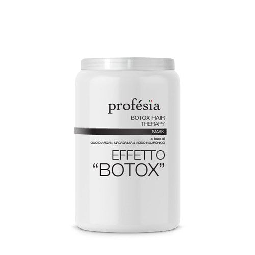 Profesia - Botox Hair Therapy Maschera - Trattamento per Capelli Rovinati e Danneggiati - Con Macadamia, Olio di Argan e Acido Ialuronico - Ricostituente e Rimpolpante- 1000 ml