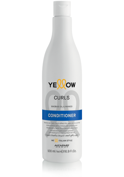 Yellow Conditioner Curls idratazione e anti-crespo per capelli ricci 500 ml