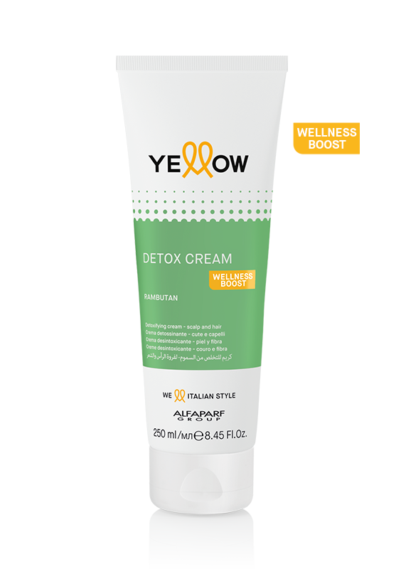 Yellow DETOX CREAM Crema detossinante cute e capelli 250 ml