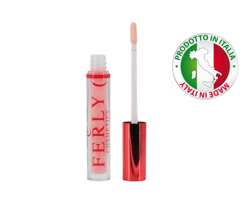 FerlyCosmetics lucidalabbra volumizzante gonfia labbra lip gloss con peperoncino,zenzero e caffeina che idrata e dona volume