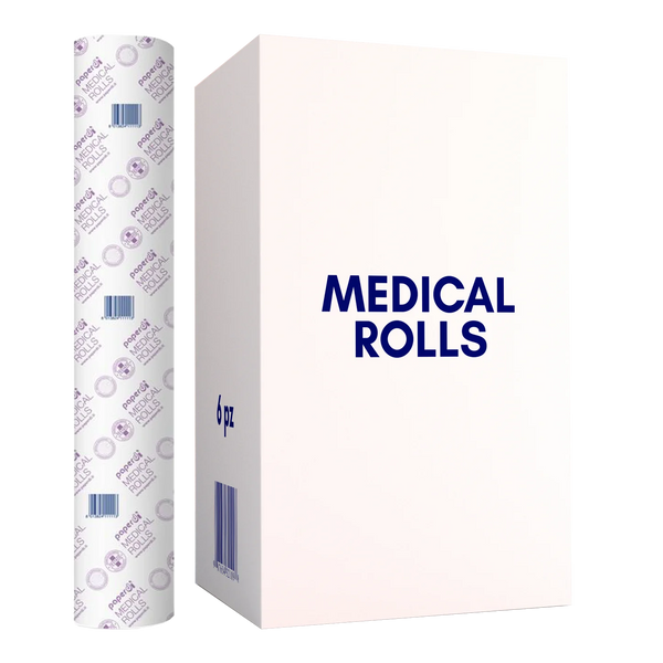 MEDICAL ROLL - lenzuolino carta lettino cartone da 6 pezzi SPEDIZIONE GRATUITA