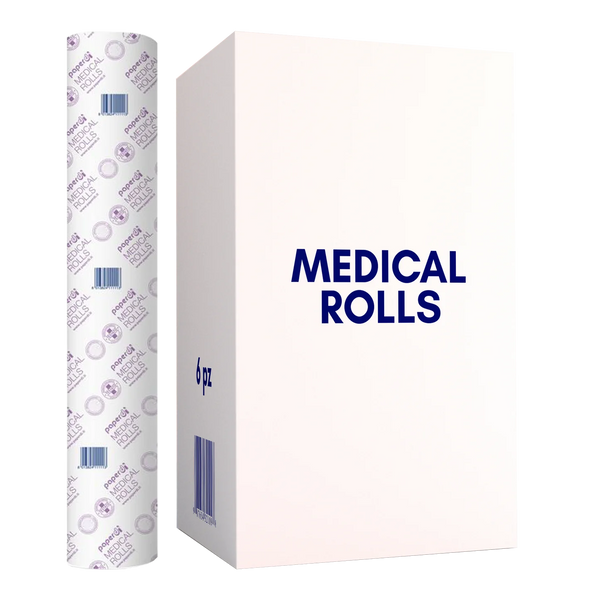 MEDICAL ROLL - lenzuolino carta lettino cartone da 6 pezzi