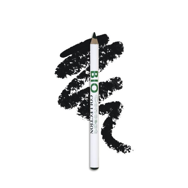 Collection Bio Concept Matita Occhi Eye Pencil , Oftalmologicamente Testata , Vegana in Materiale Biologico N.01 Black 13 cm