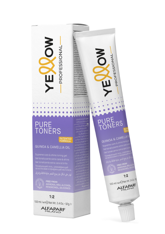 Yellow GEL TONALIZZANTE EXTRA CARE & SHINE toner 100 ml