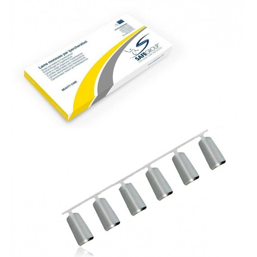 SAFE Lame per Ipercheratosi Sterilizzate 0/0.5/1/2/2.5